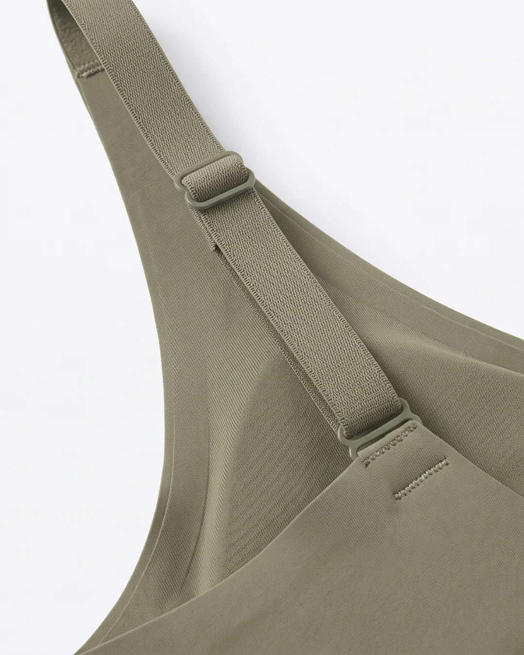 Padded Seamless Easy Comfort Bra - Olive Green