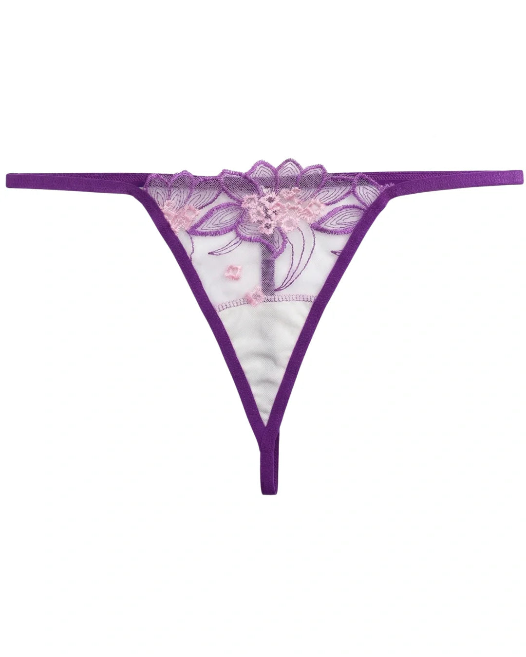 Non Padded Bra Set - Verdelle - Purple