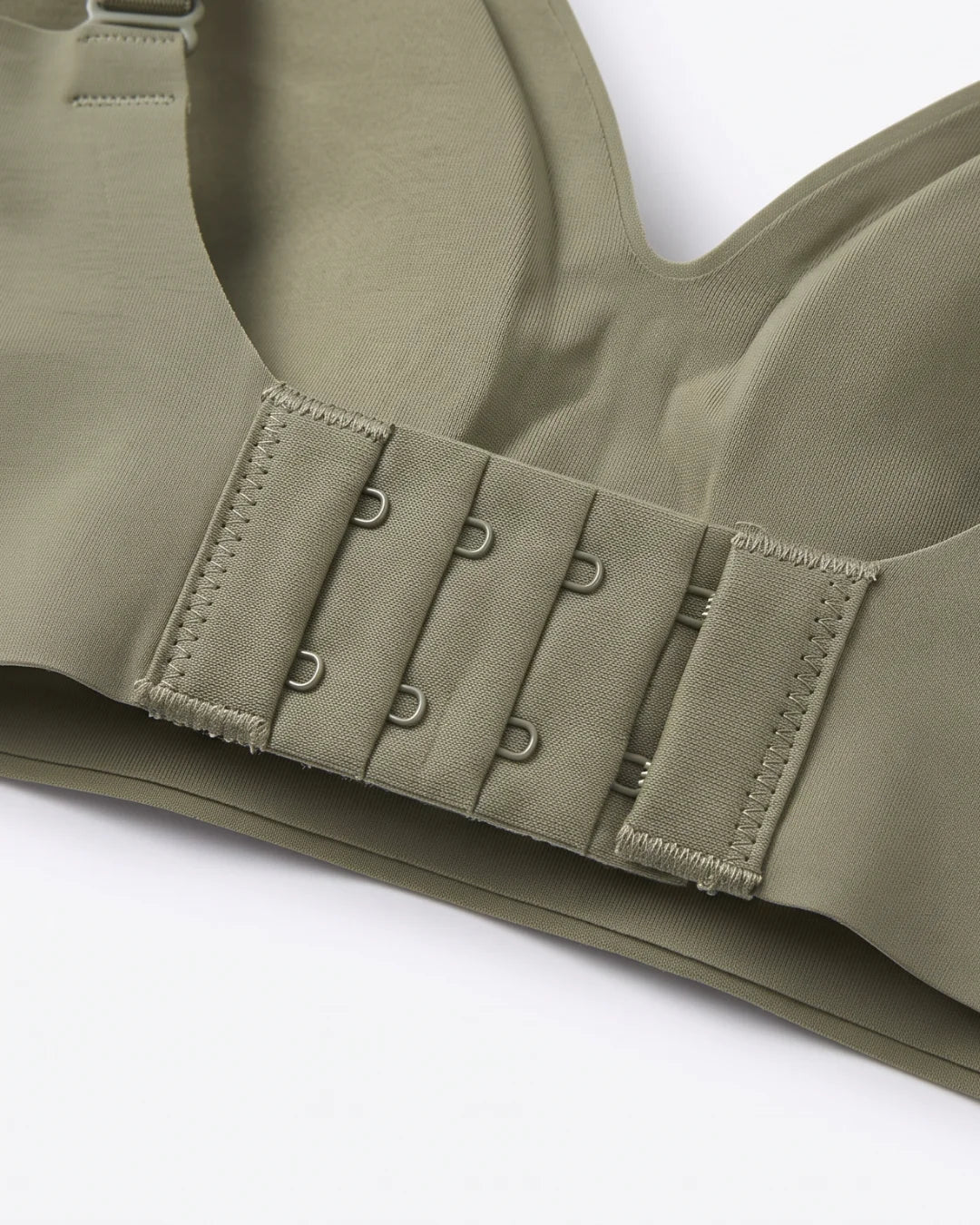 Padded Seamless Easy Comfort Bra - Olive Green
