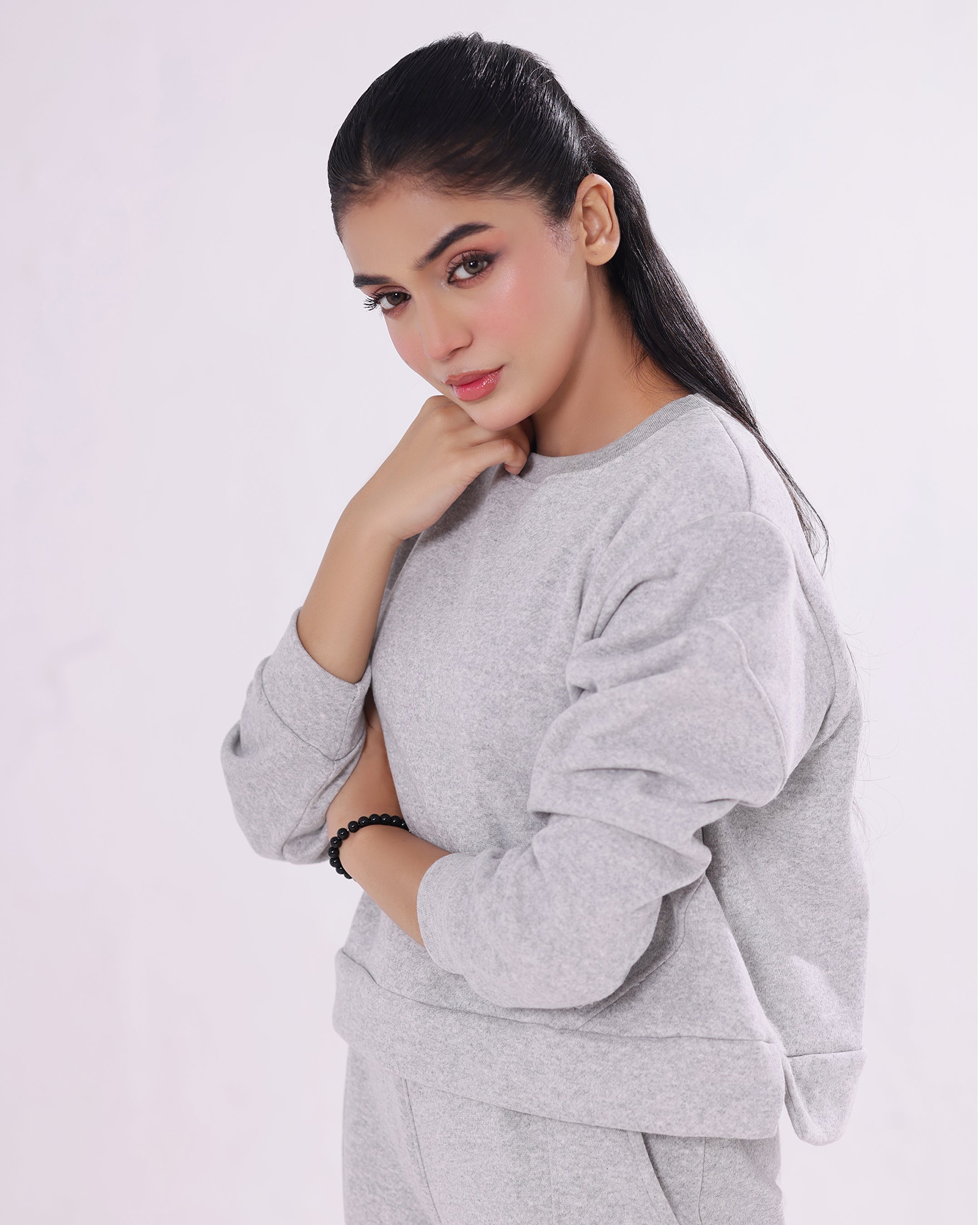 Fleece Tracksuit – Warm Set - Grey