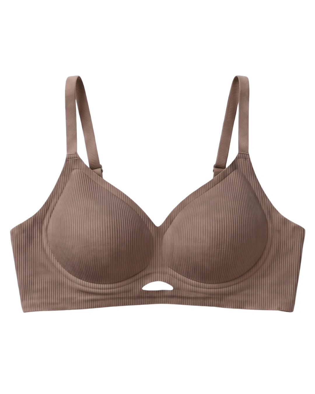 Seamless Padded Bra - Vinoa - Brown