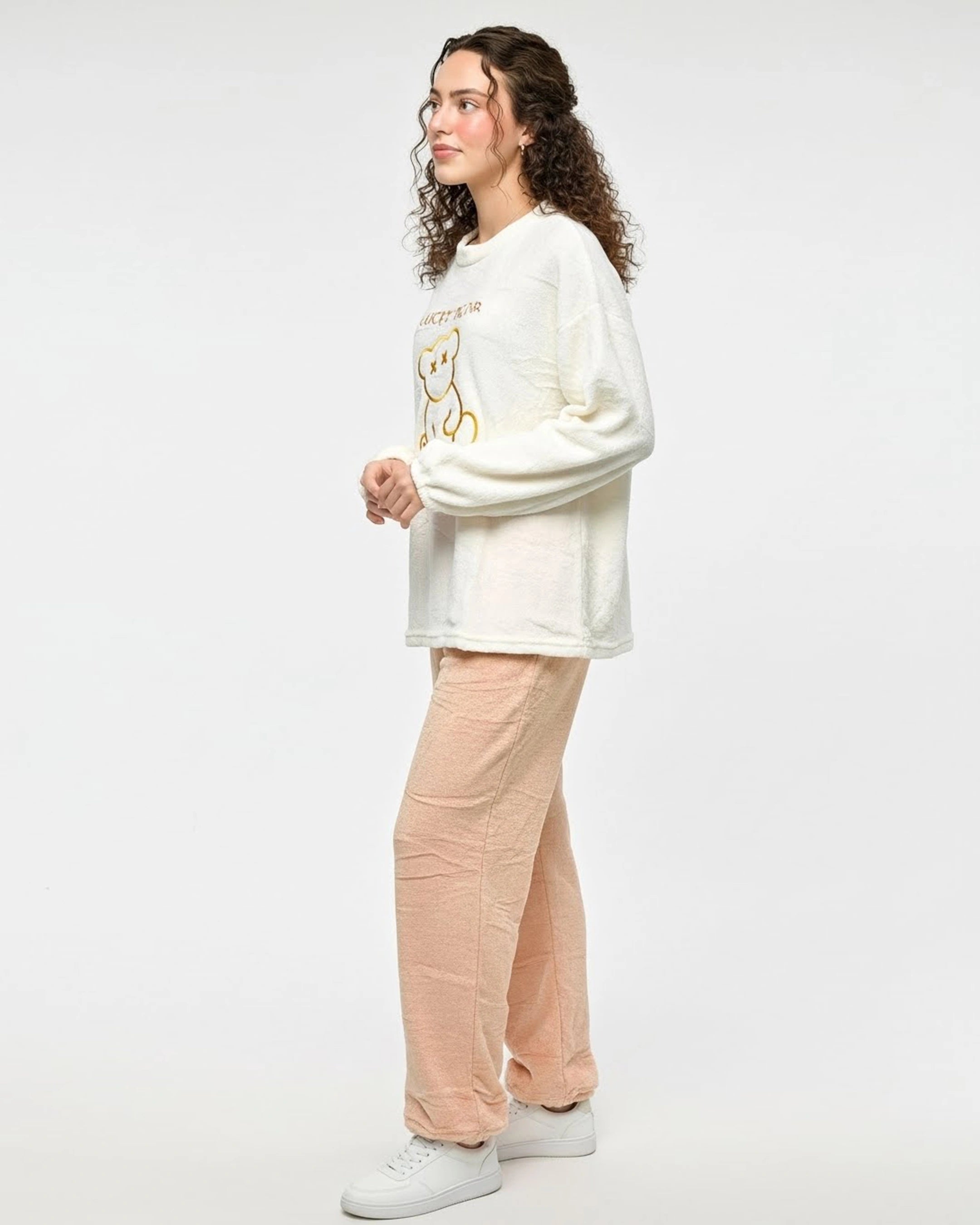 Fleece Pajama Suit - Honey Bear