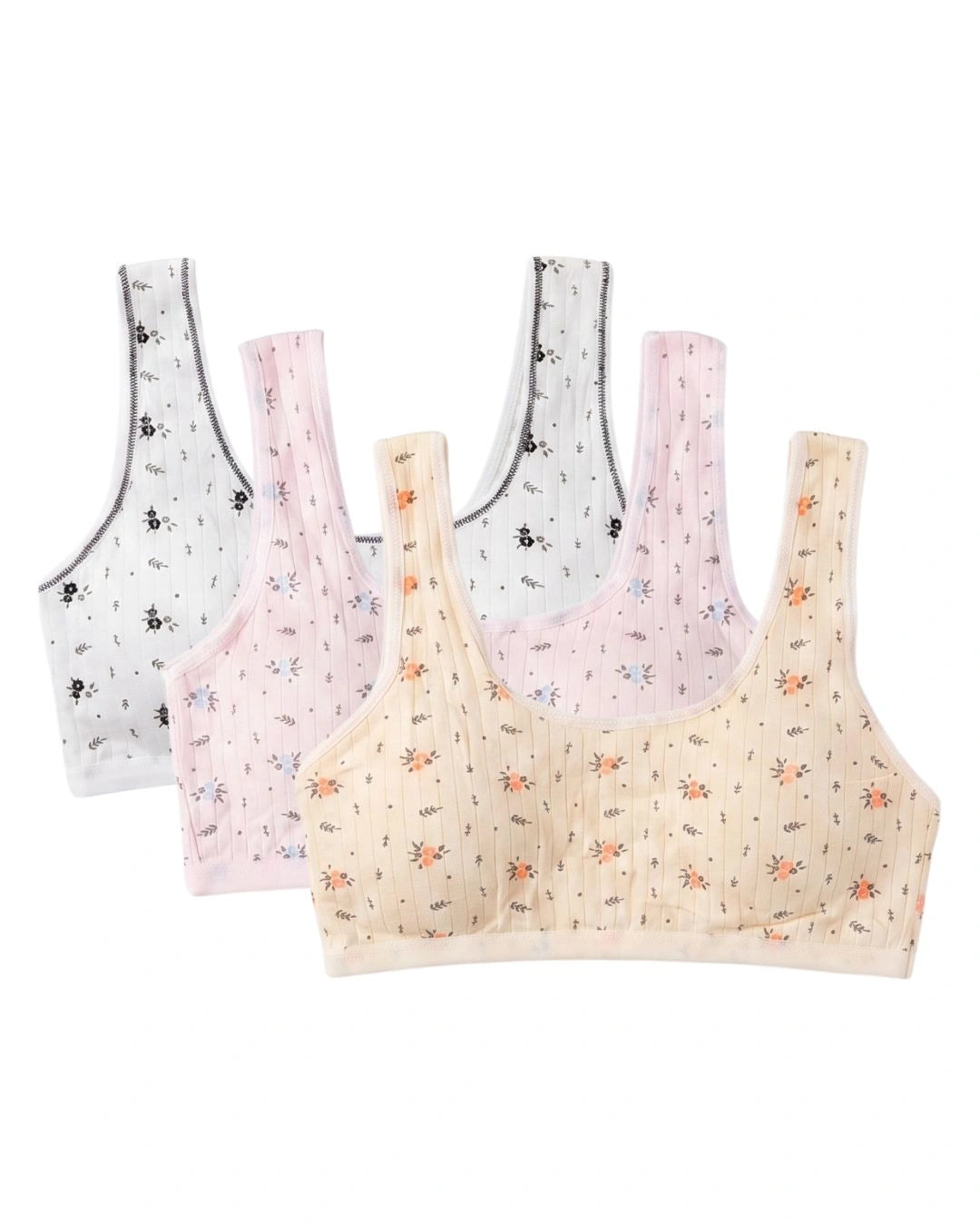 Pack Of 3 Teenage Bra - Bloomella