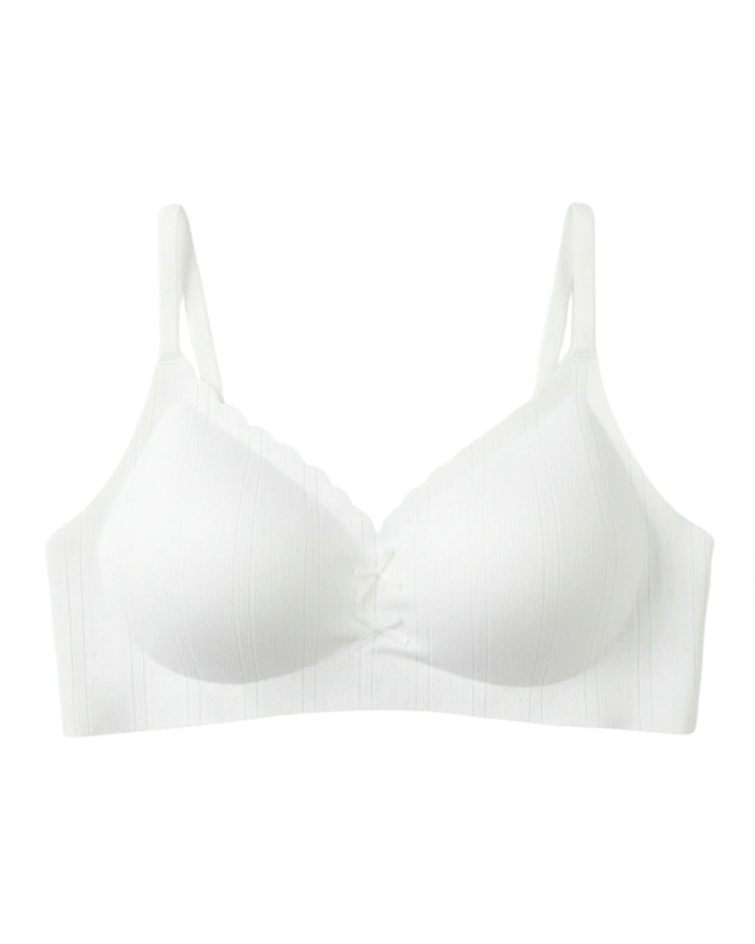Seamless Padded Bra - Pluma - White