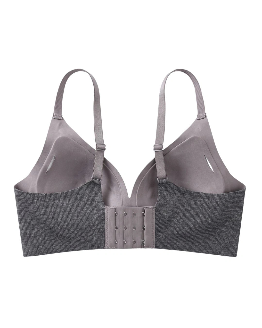 Seamless Padded Bra - Rina - Charcoal