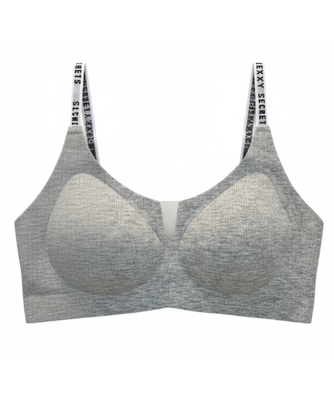 Padded Seamless Curve Bra - Grey
