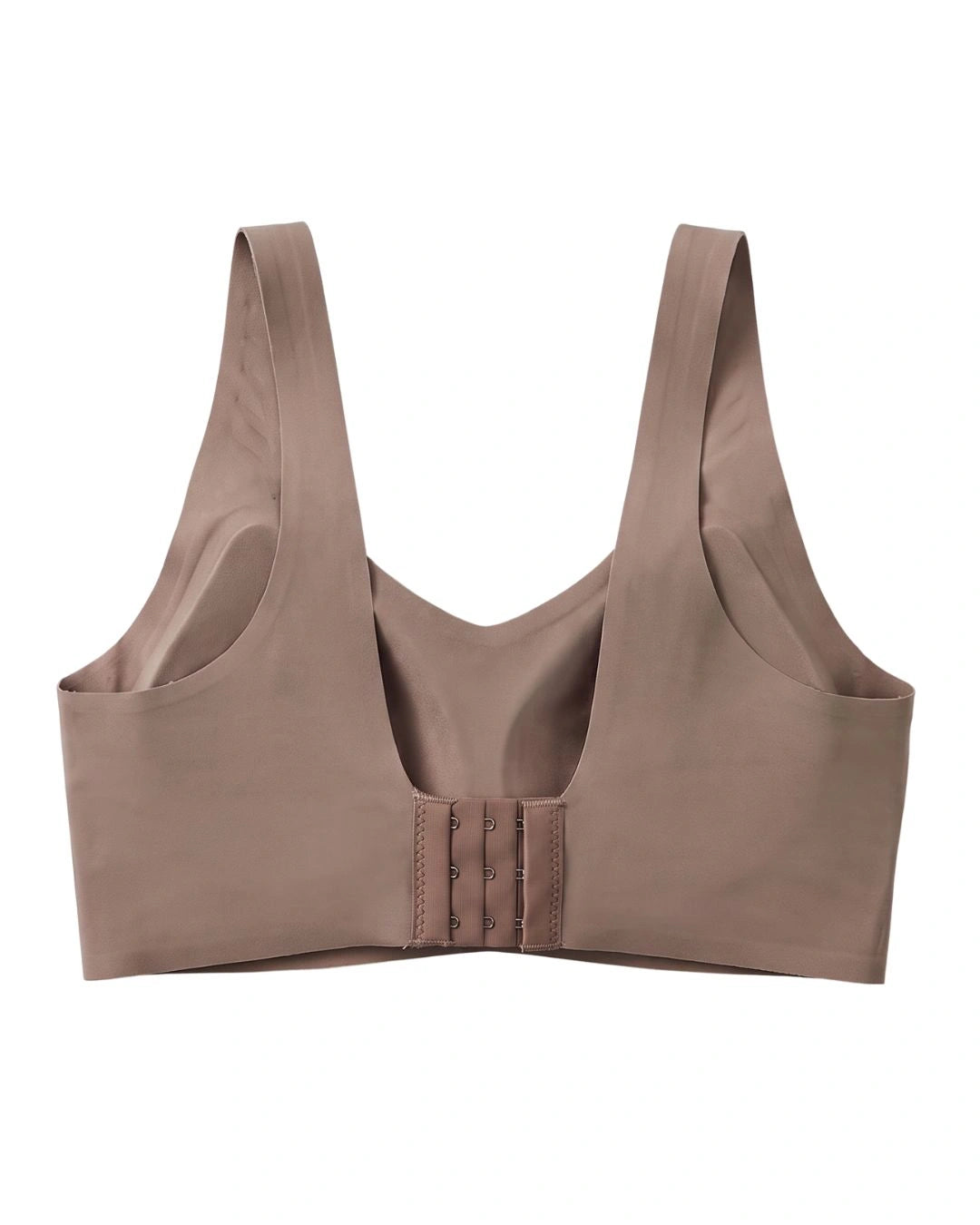 Seamless Padded Bra - Aira - Light Brown