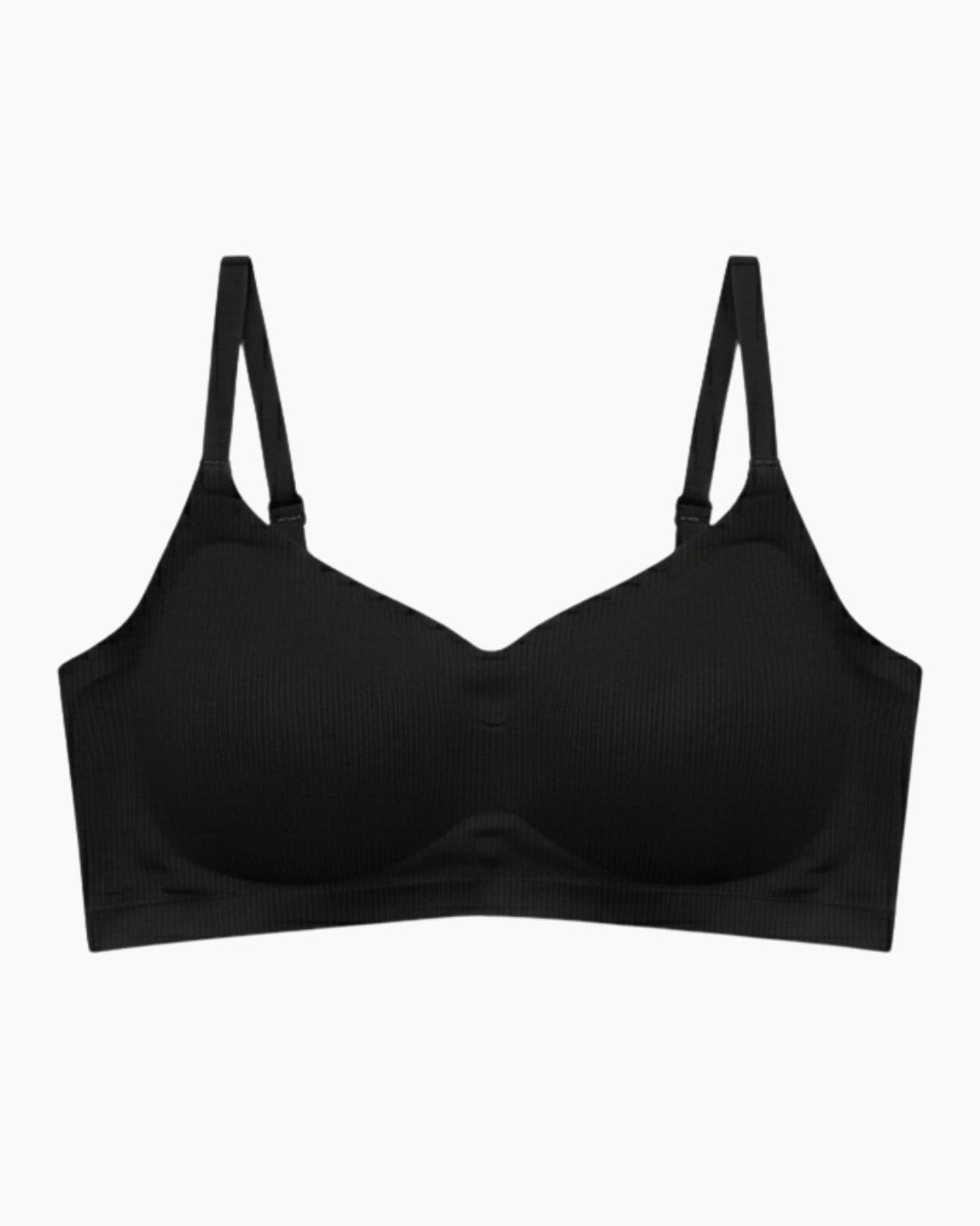 Padded Seamless Soft Shape Bra - Black