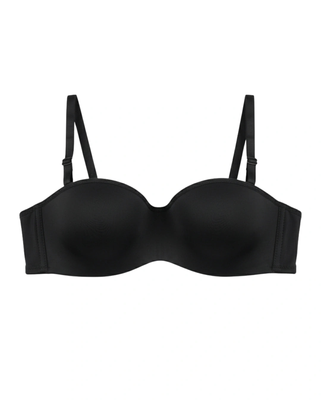 Padded Bra - Soft Wrap - Black