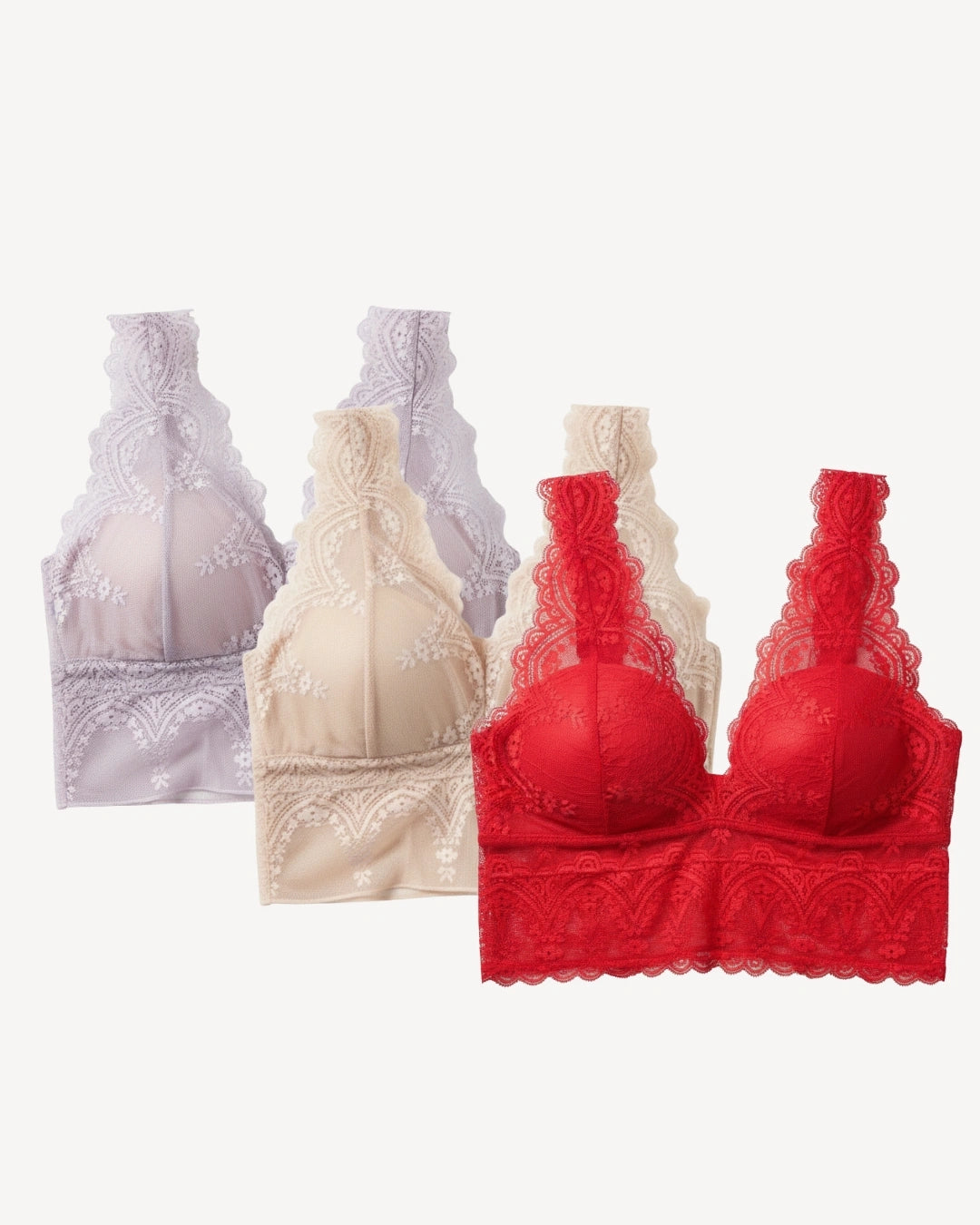 Pack of 3 Padded Bra - Soft Lacewear