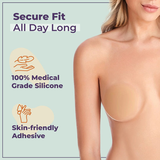 Women Reusable Pasties Silicone Nipple Cover Sticker