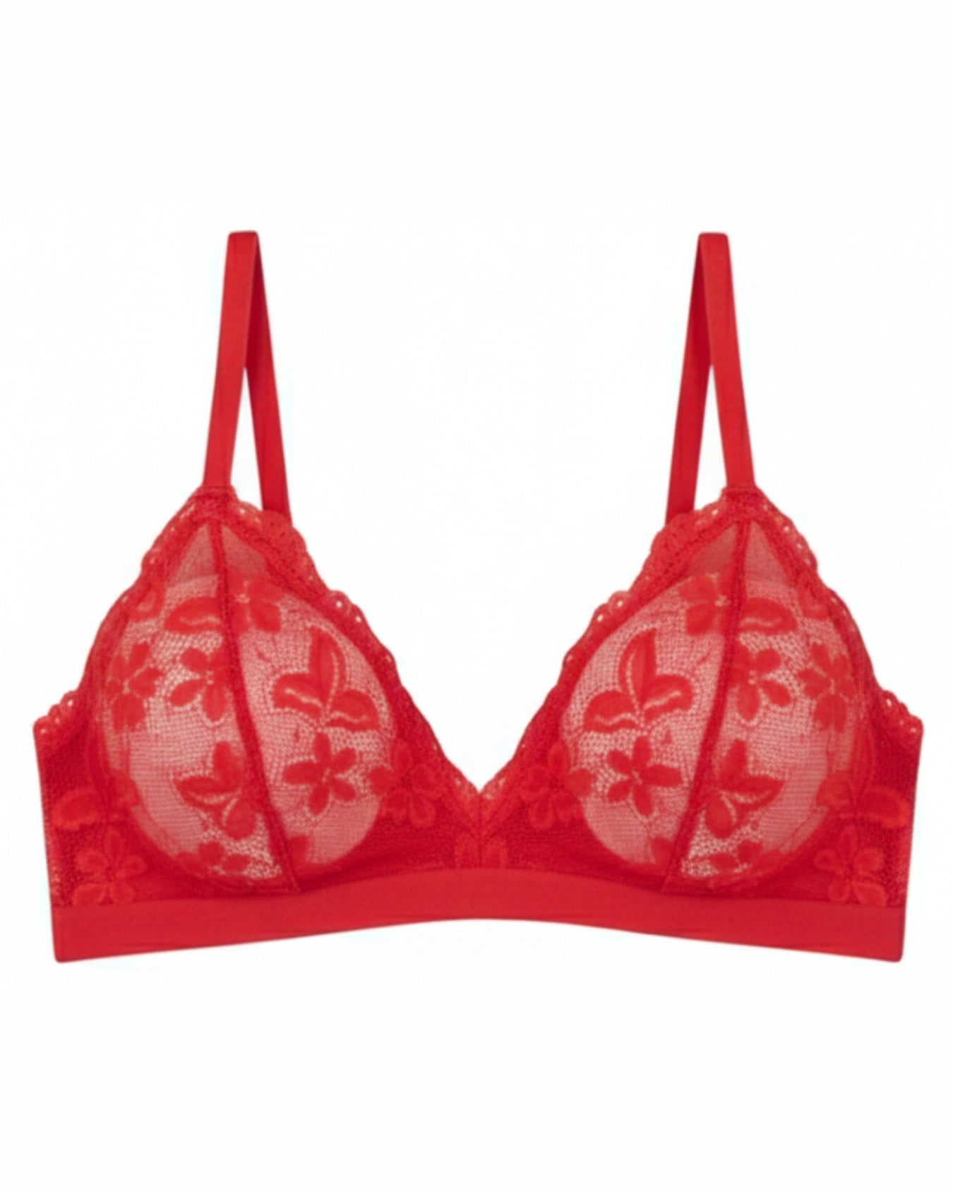 Padded Bra - Noelia - Red