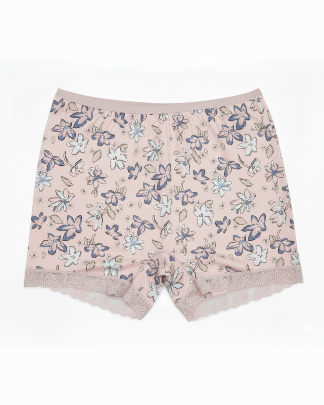 Printed Boyshort Panty - Floral Soft