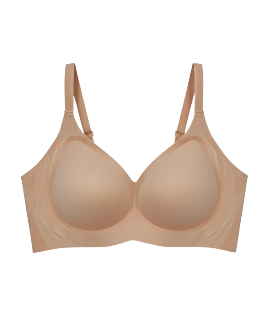 Seamless Padded Bra - Seam Ease - Skin