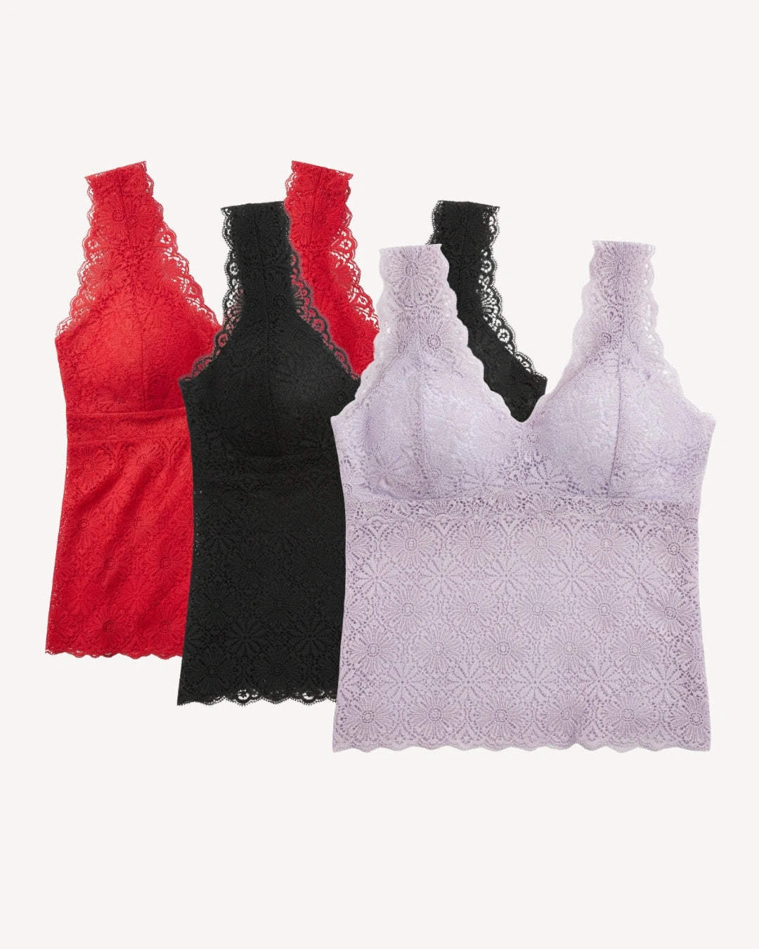 Pack of 3 Padded Bra - Floral Classic