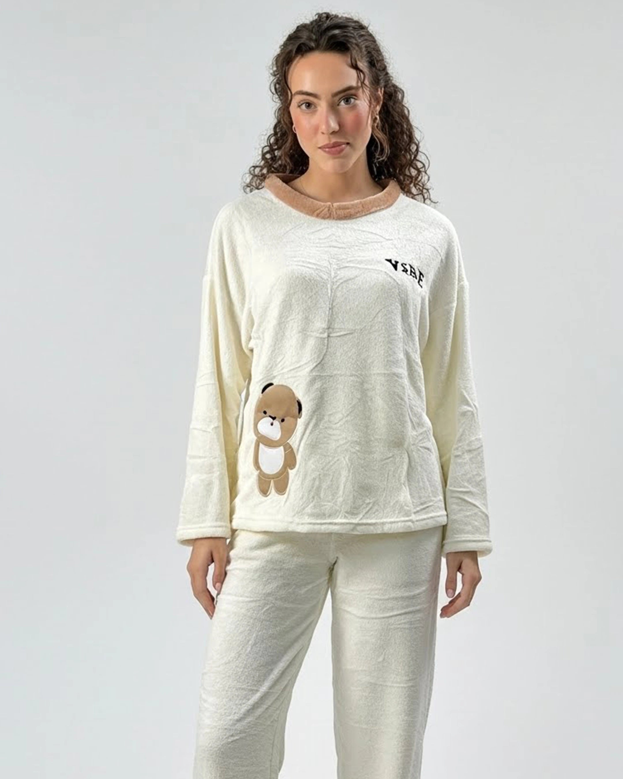 Fleece Pajama Suit - Soft Mood