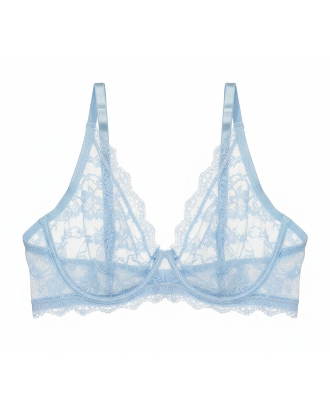 Non-Padded Bra - Aria - Blue