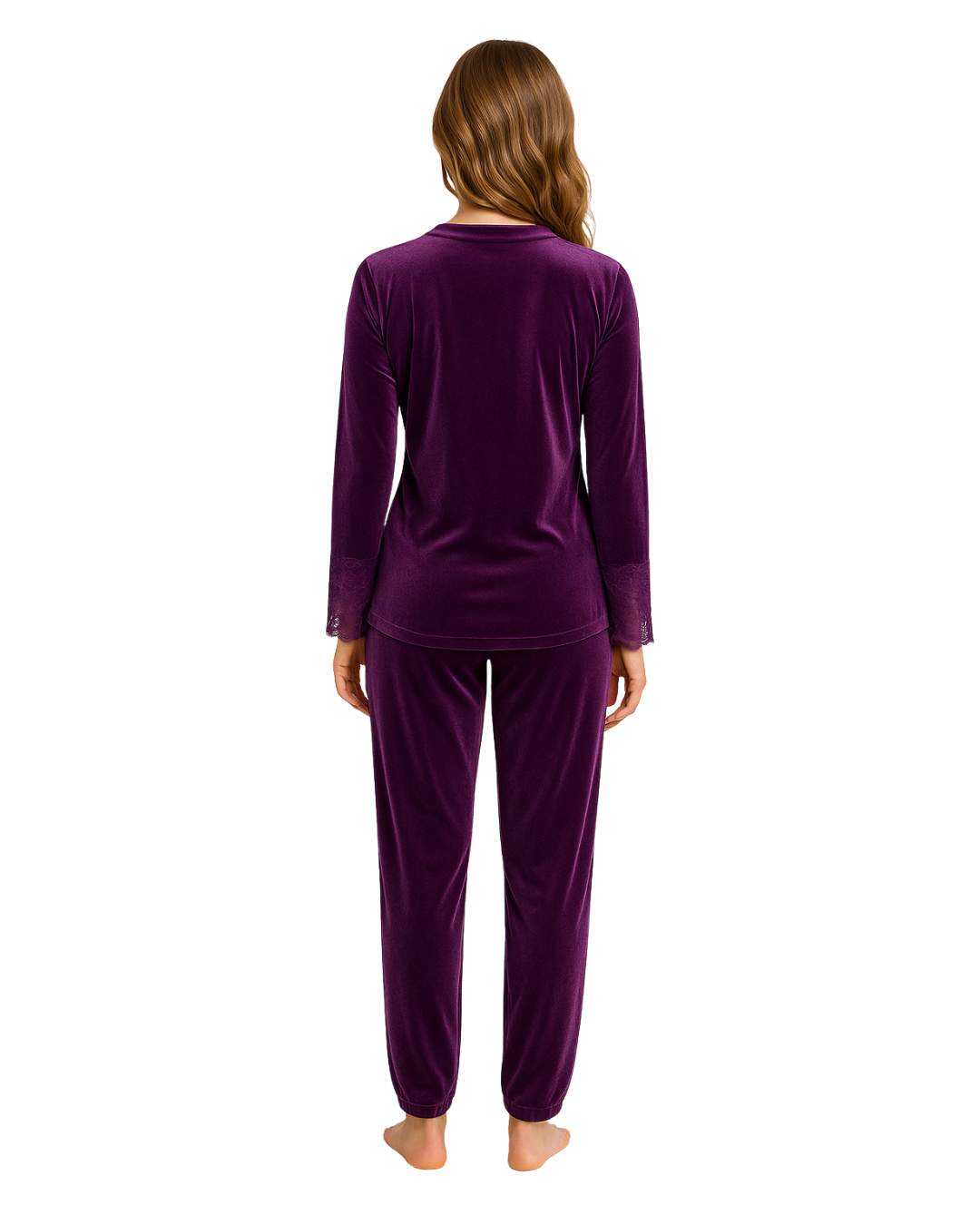 Silk Pajama Suit - Cozy Gaze