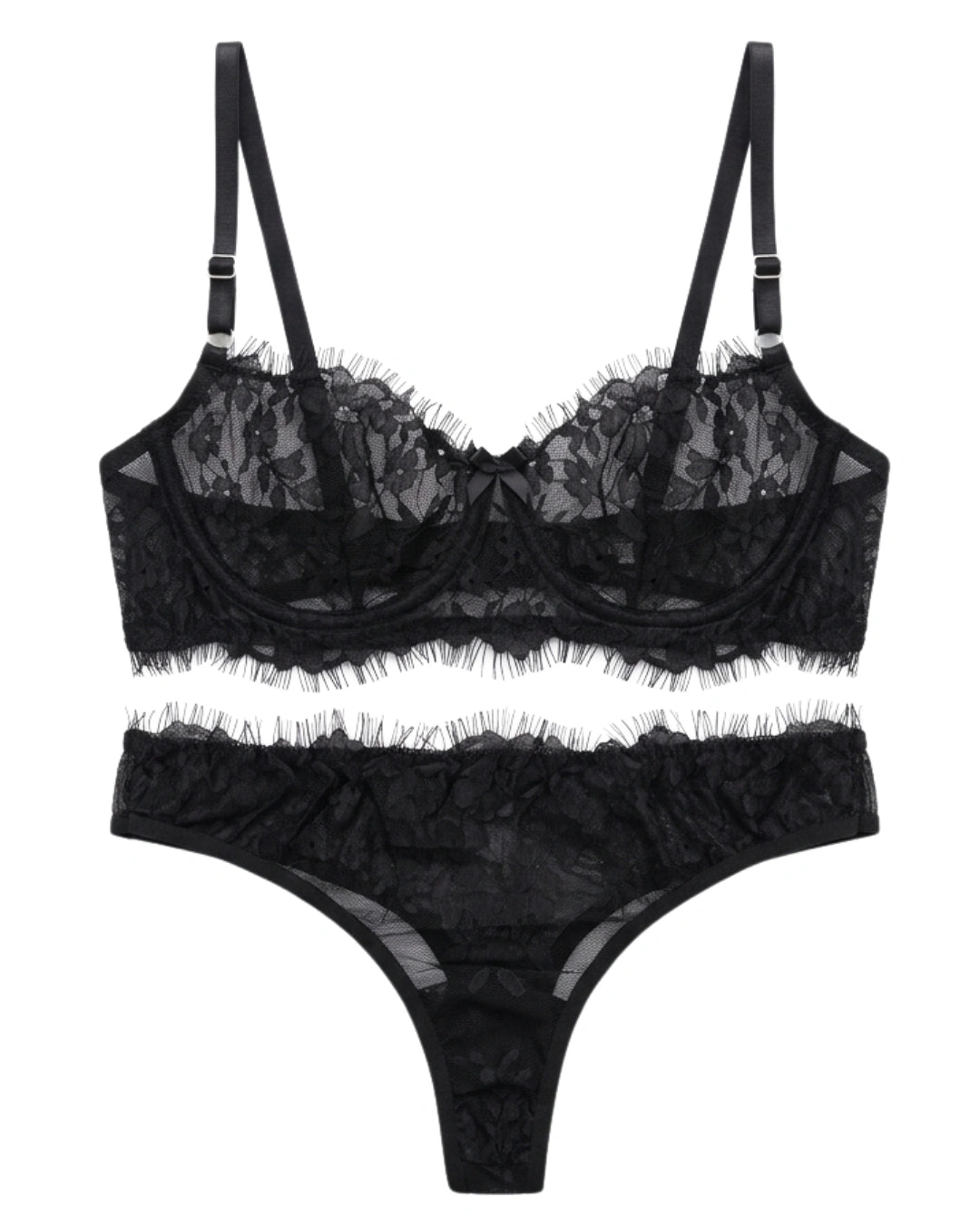 Non Padded Bra Set - Arvielle