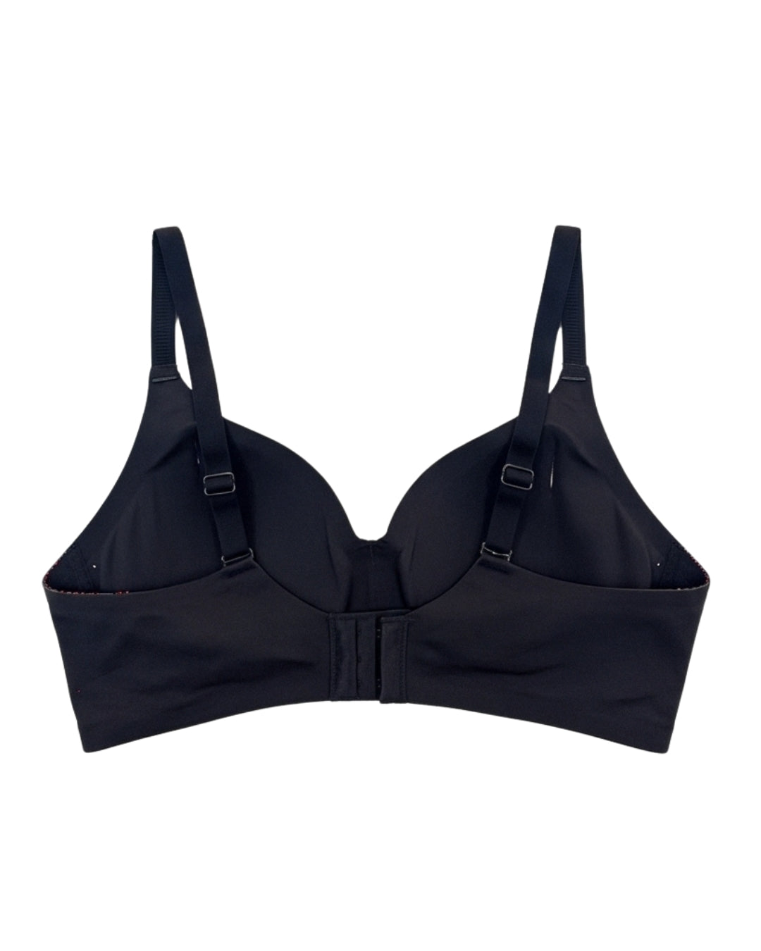 Padded Seamless Soft Bra - Black