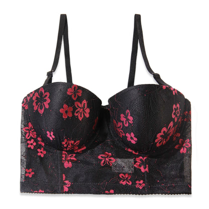 Sajiero Padded Bra - Floral Desire