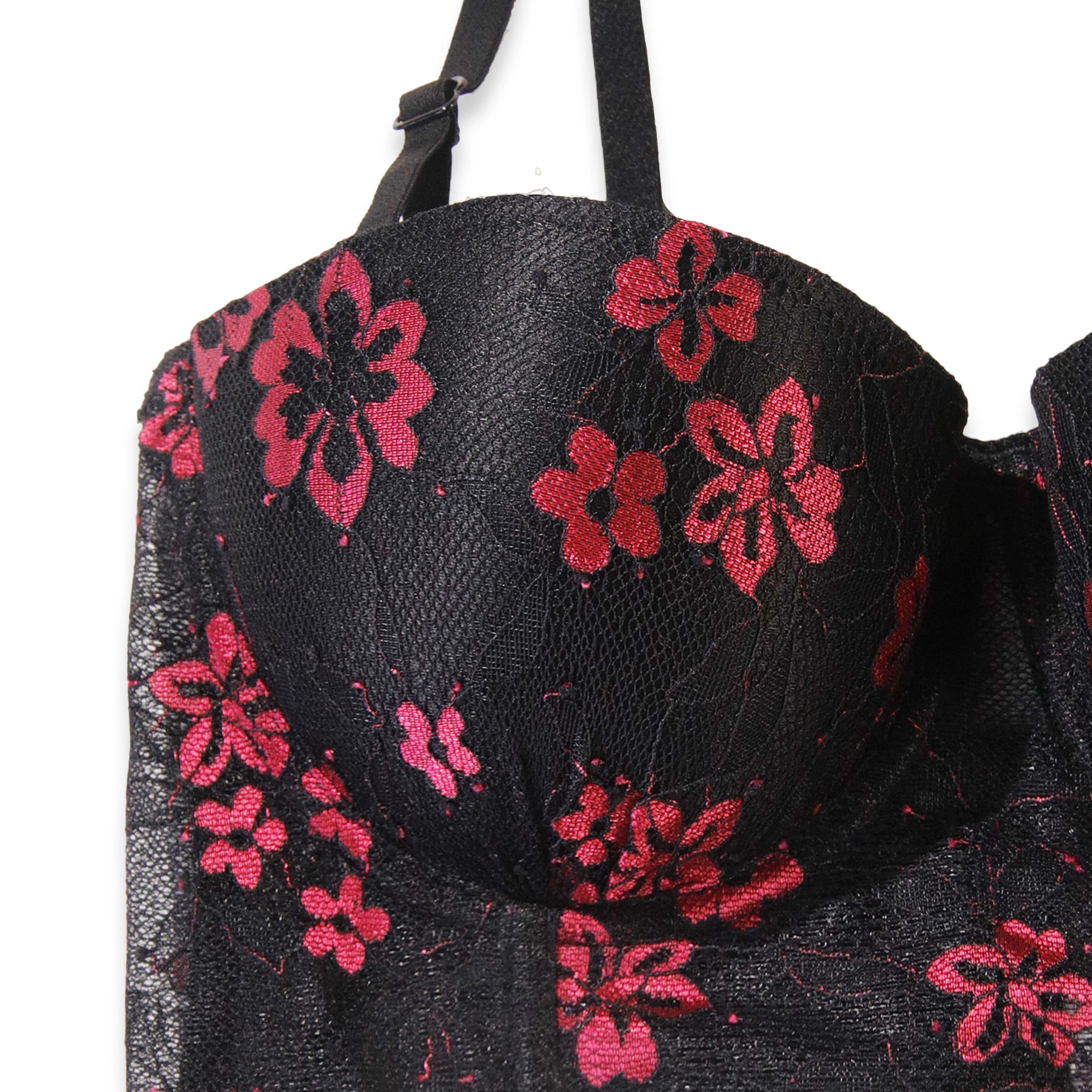 Padded Bra - Floral Desire