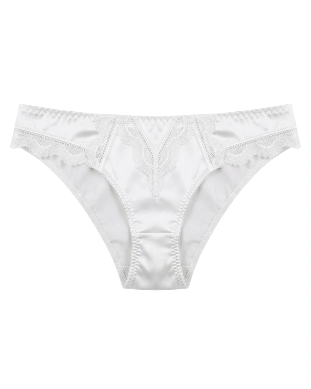 Brief Panty - Silk Charm - White