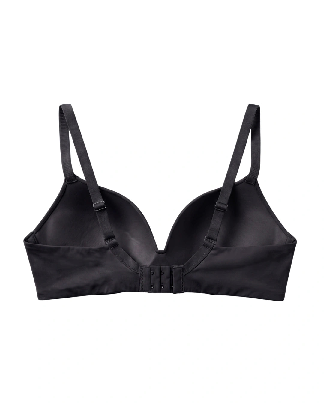 Non Wired Single Padded T-Shirt Bra - Elle - Black