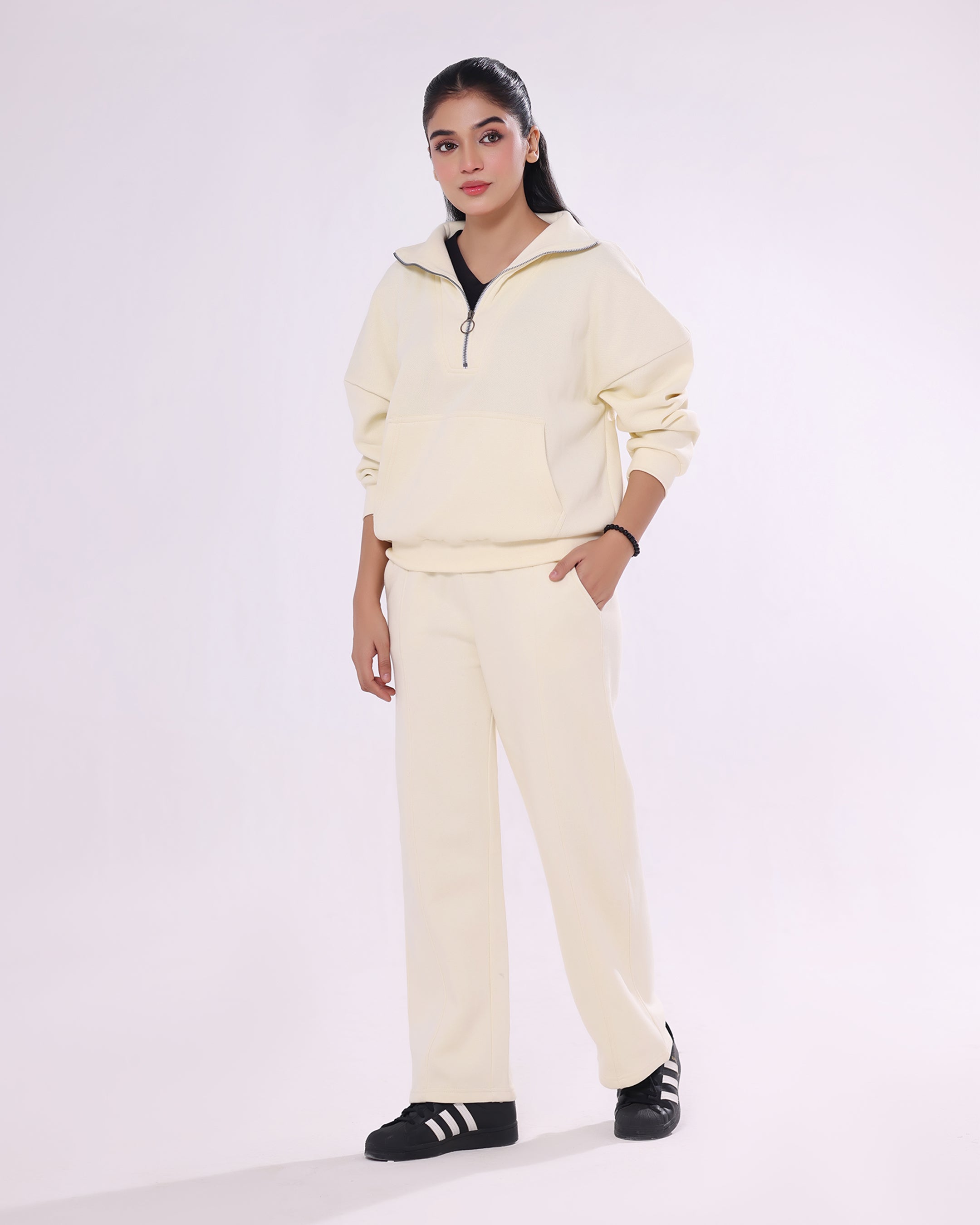 Fleece Tracksuit – Soft Flex - Yellow