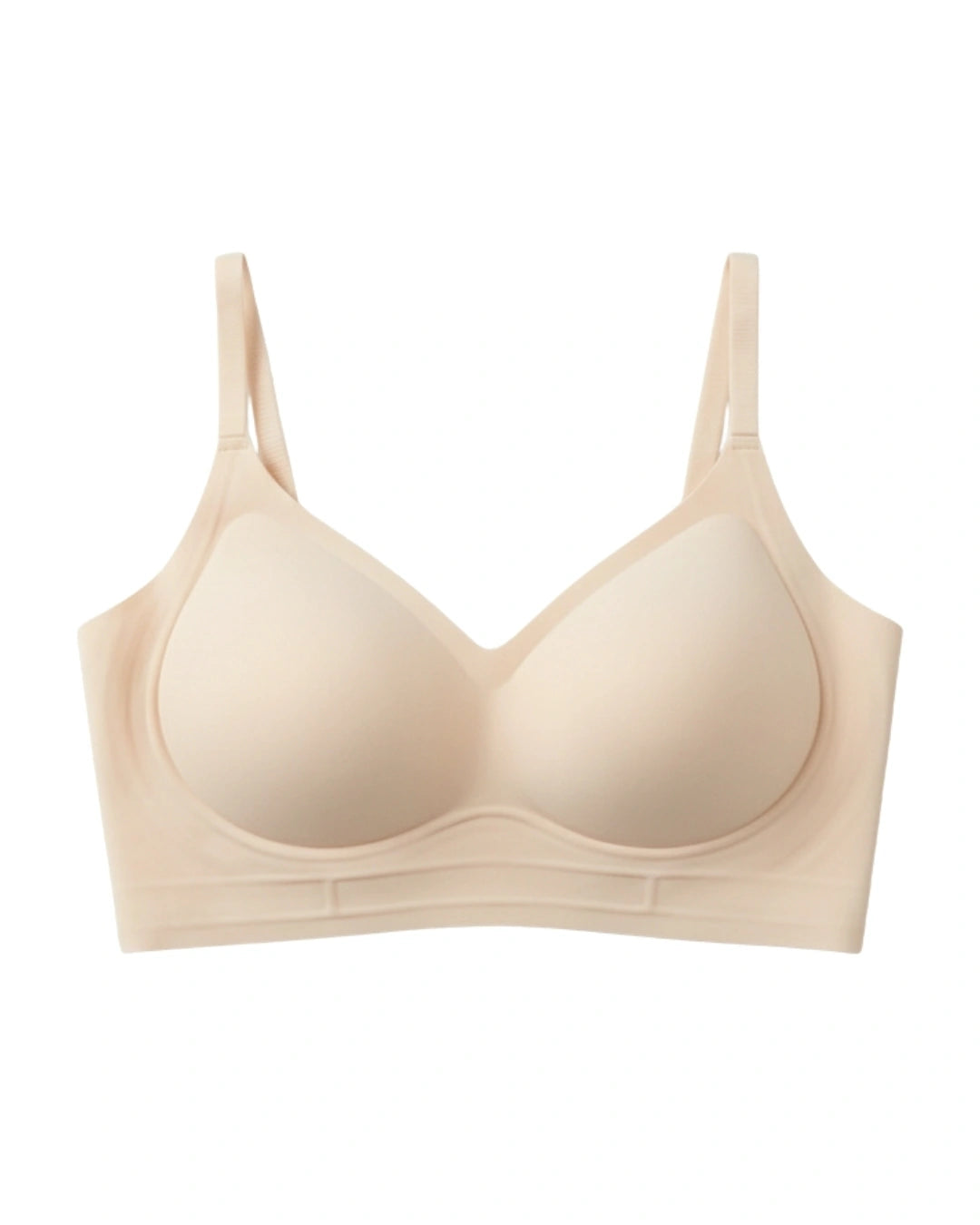 Seamless Padded Bra - Silvera - Skin