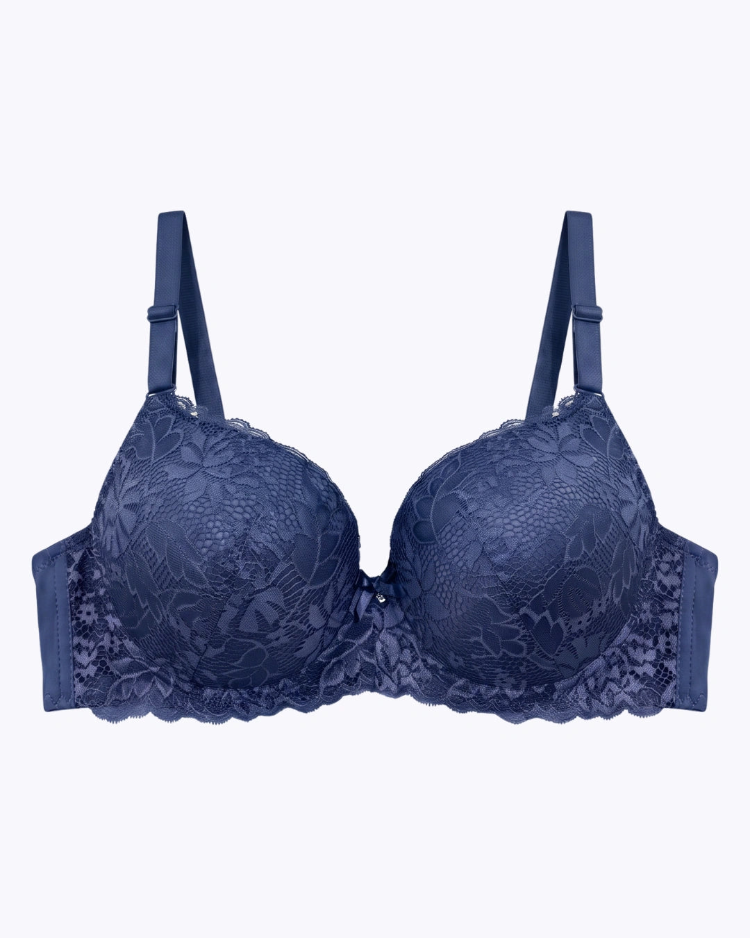 Plus Size Padded Bra - Softessa - Blue