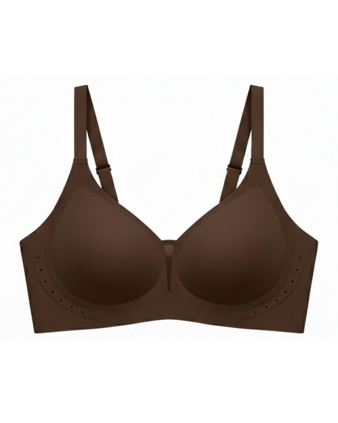 Seamless Padded Bra - Eros - Dark Brown