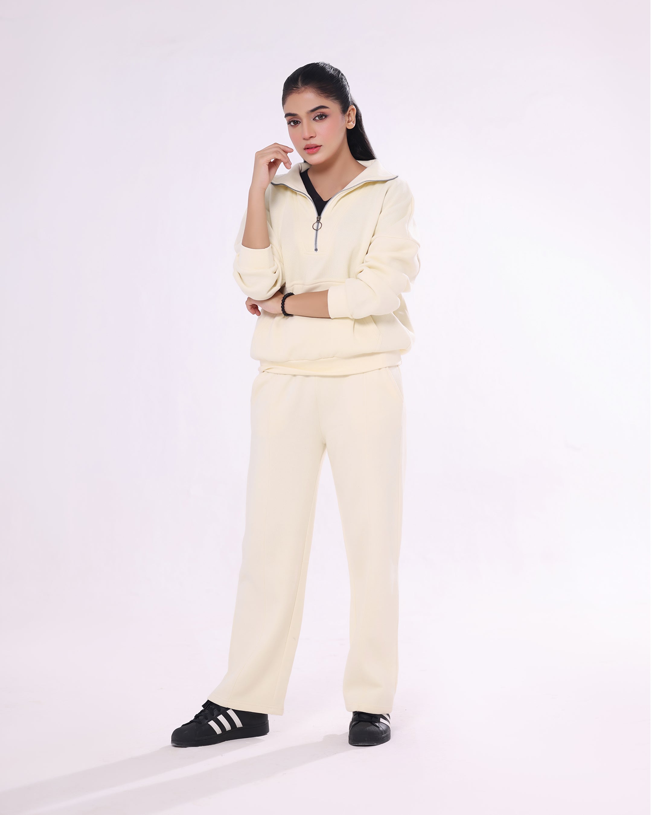 Fleece Tracksuit – Soft Flex - Yellow
