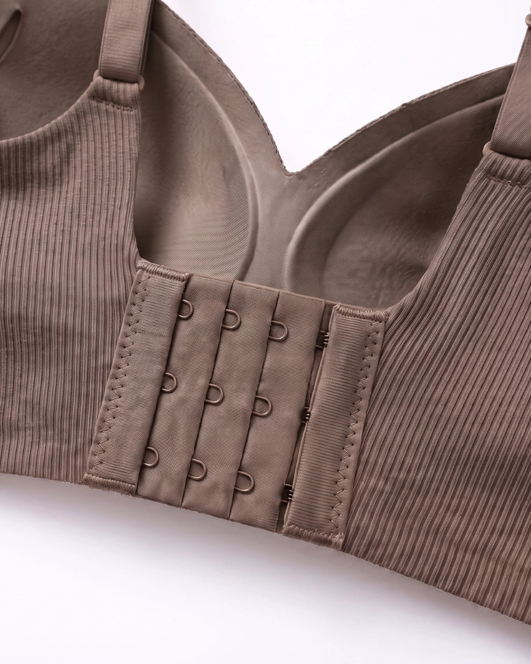 Seamless Padded Bra - Vinoa - Brown