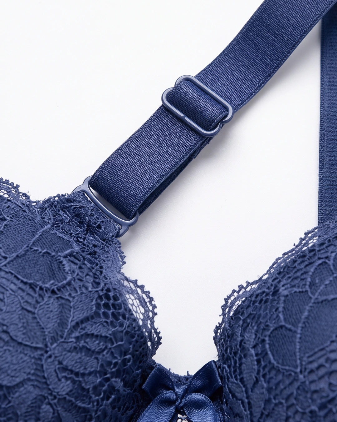 Plus Size Padded Bra - Softessa - Blue