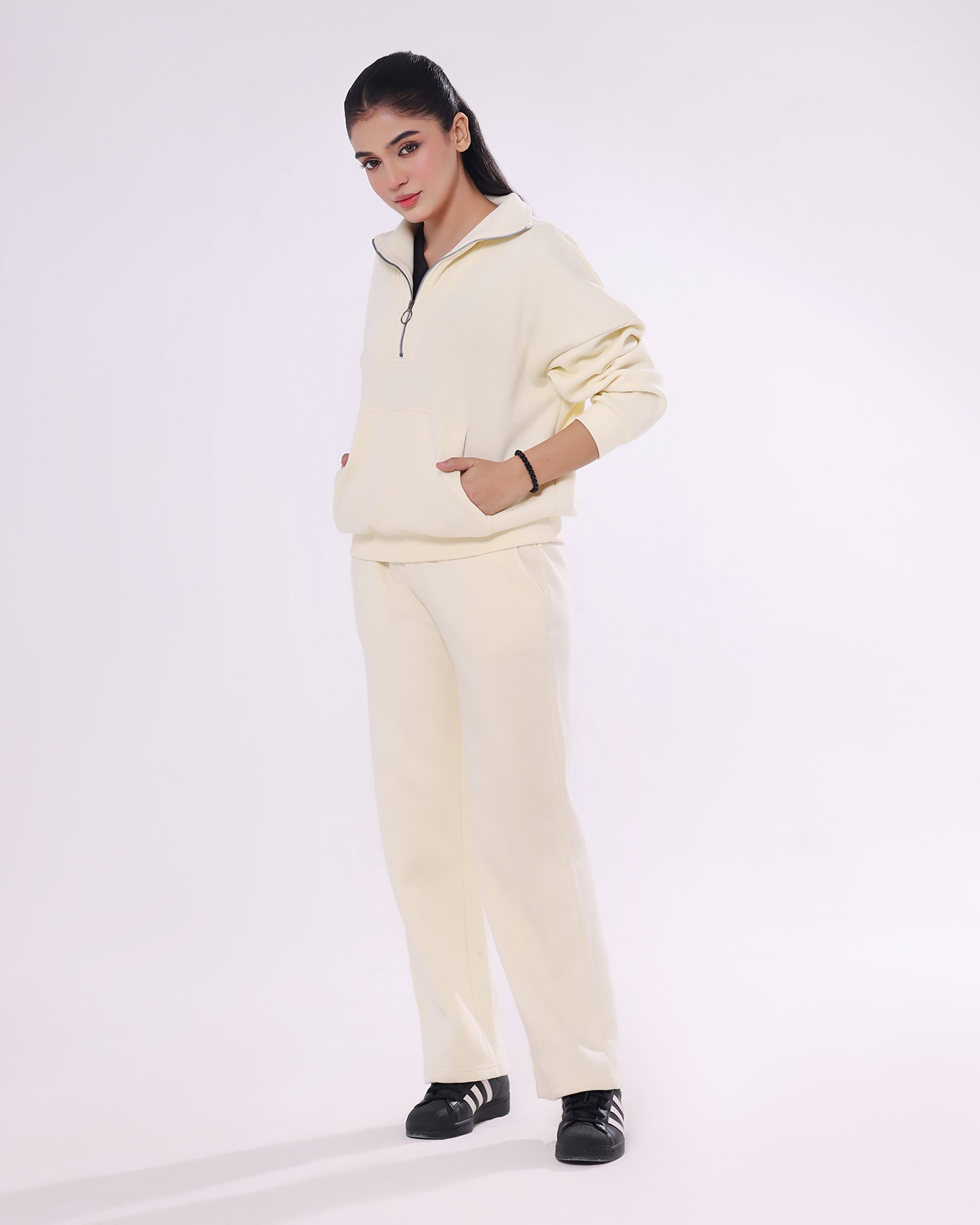 Fleece Tracksuit – Soft Flex - Yellow