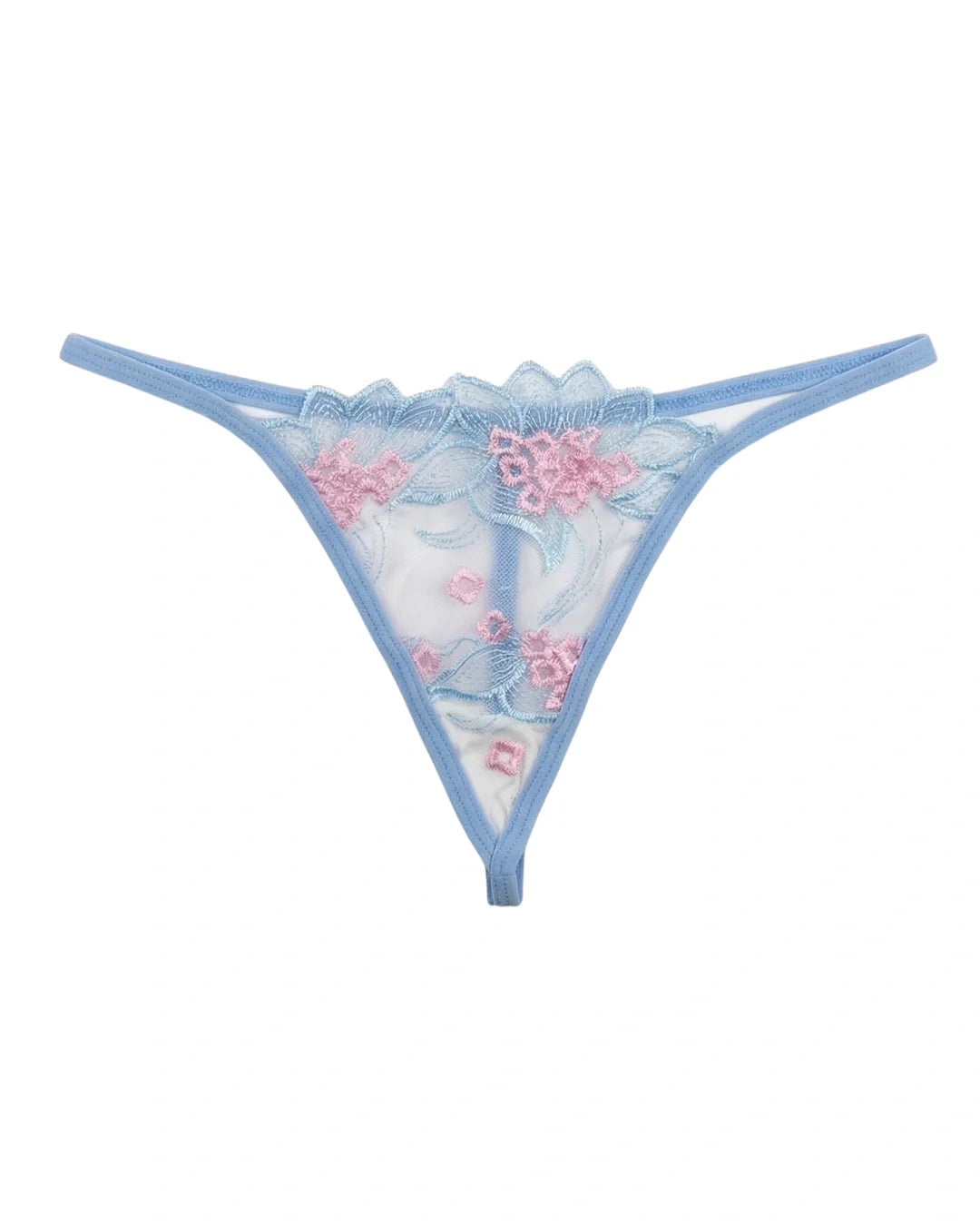 Non Padded Bra Set - Verdelle - Blue