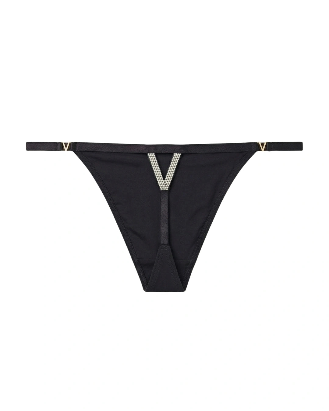 Thong Panty - Spark Glam - Black