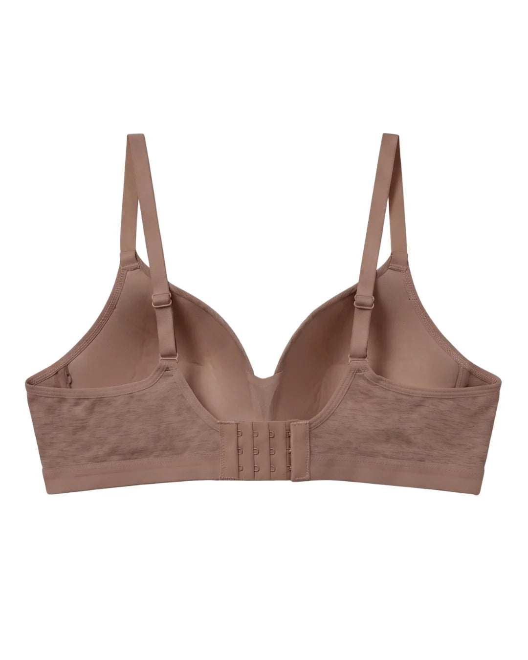 Light Padded Non-Wired T-Shirt Bra - Zenora - Brown