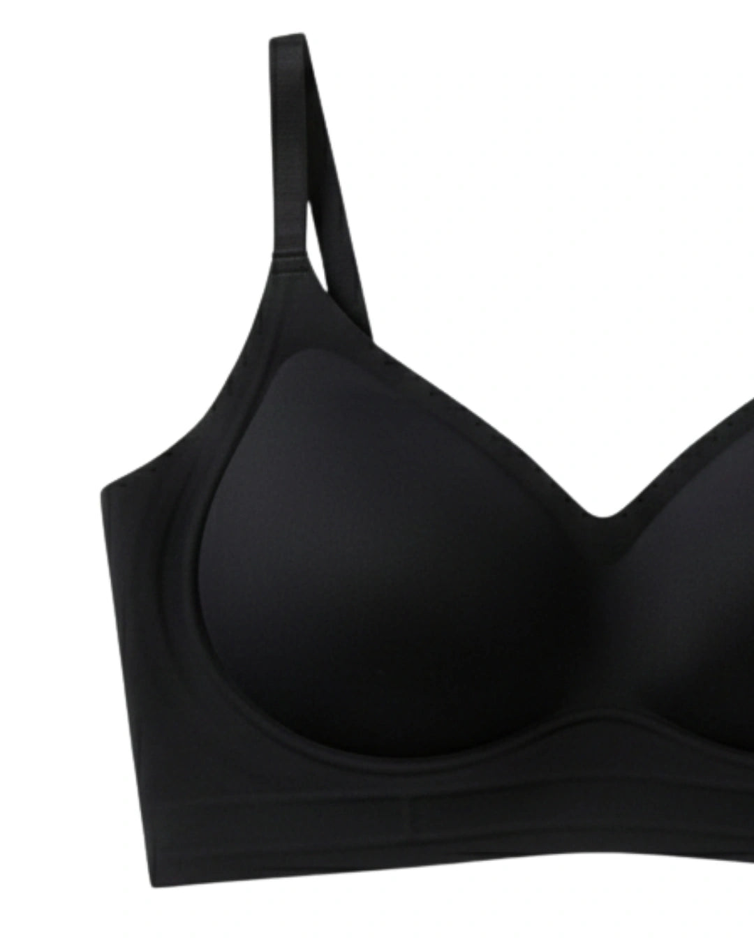 Seamless Padded Bra - Silvera - Black