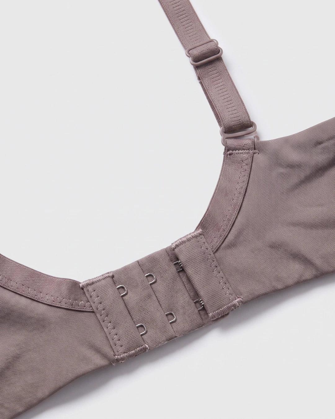 Non Wired Single Padded T-Shirt Bra - Elle - Burgundy