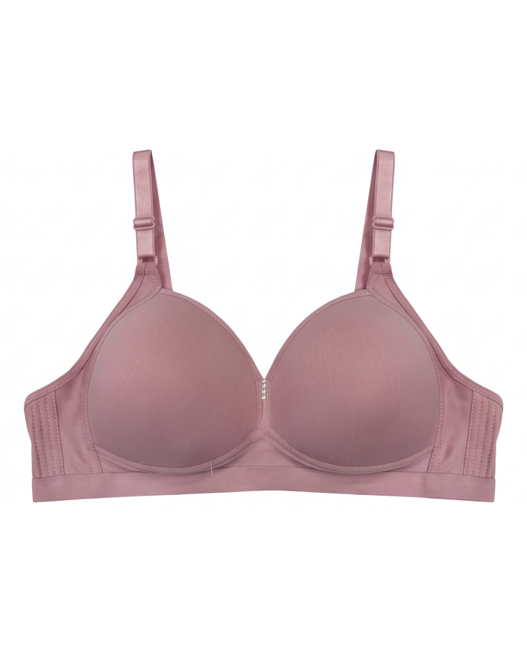 Plus Size Non-Wired Padded T-Shirt Bra - Pastel - Pink