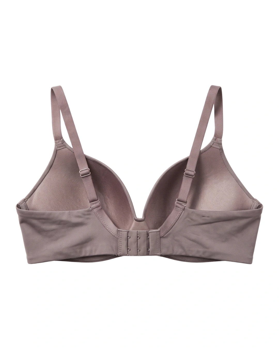 Non Wired Single Padded T-Shirt Bra - Elle - Burgundy