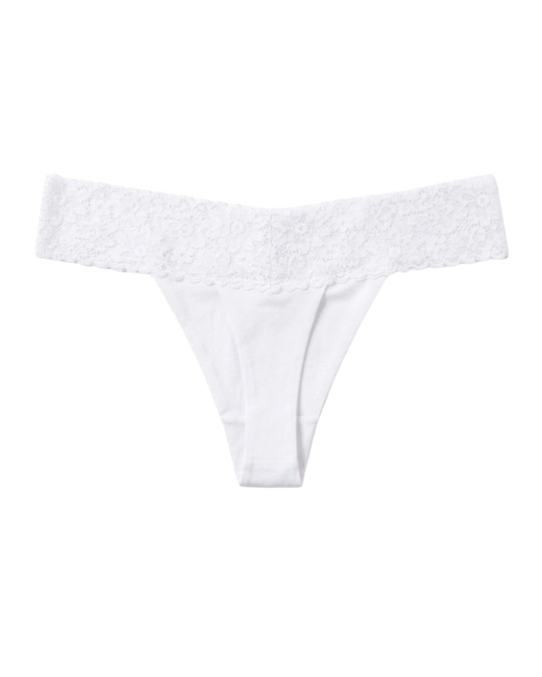 Seamless Thong Panty - Bare Love - White