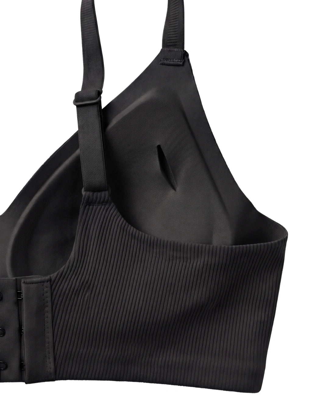 Seamless Padded Bra - Vinoa - Black