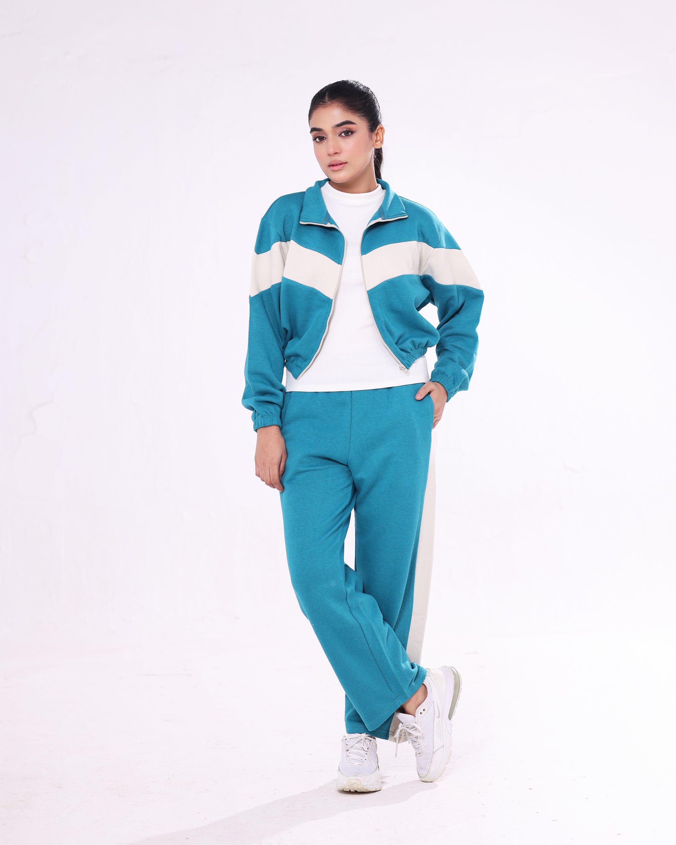 Fleece Tracksuit – Cool Fit - Green