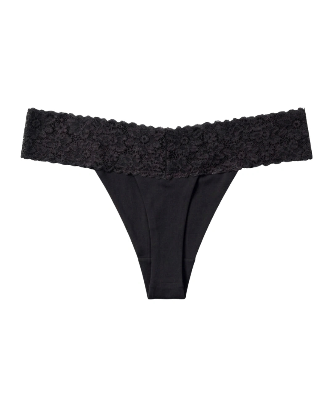 Seamless Thong Panty - Bare Love - Black