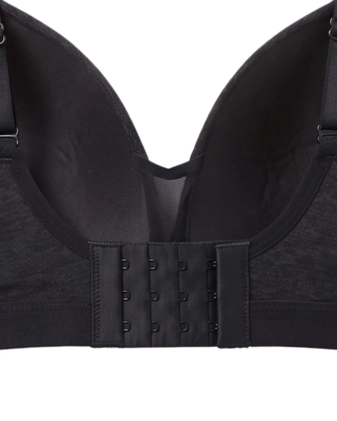 Light Padded Non-Wired T-Shirt Bra - Zenora - Black