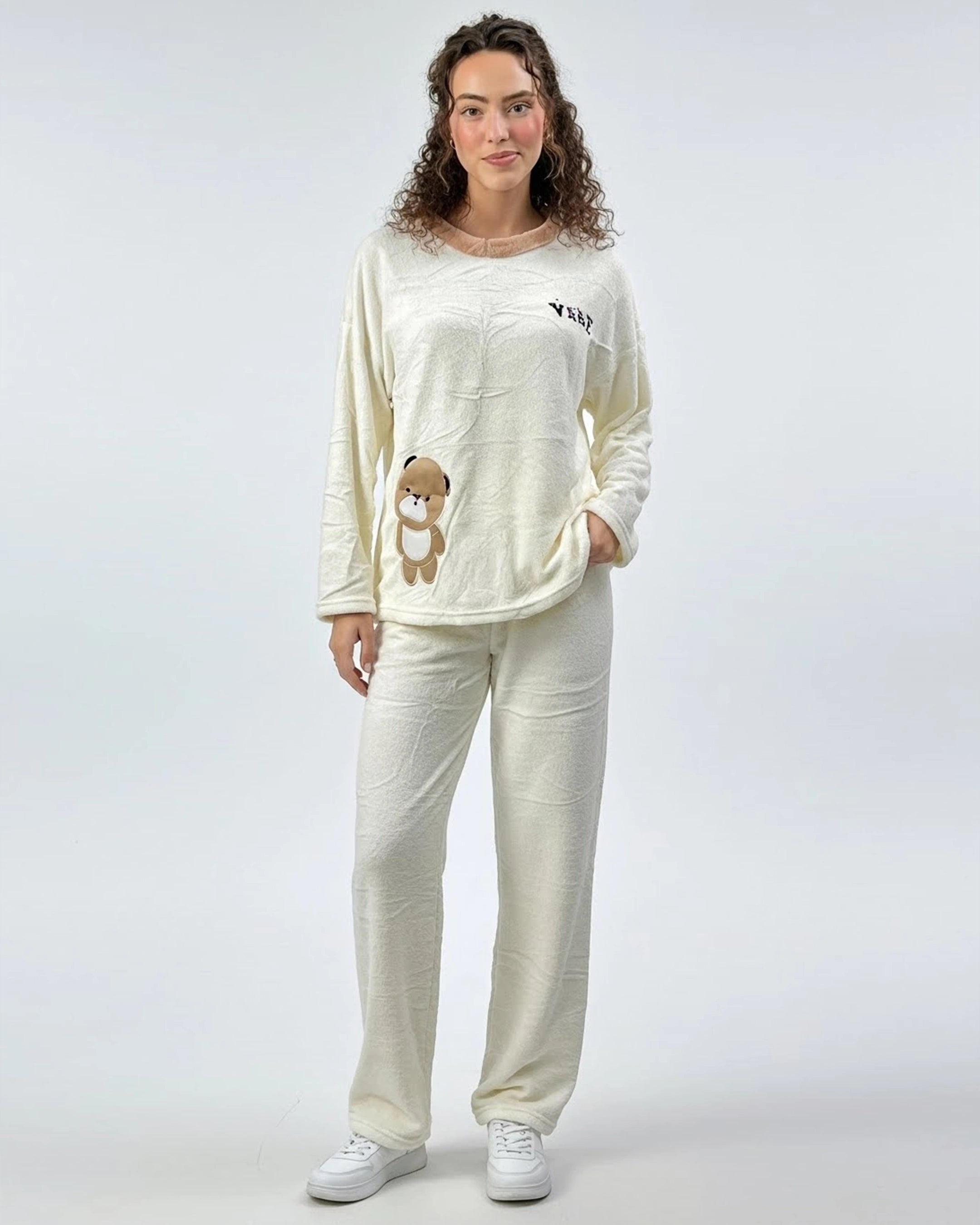 Fleece Pajama Suit - Soft Mood