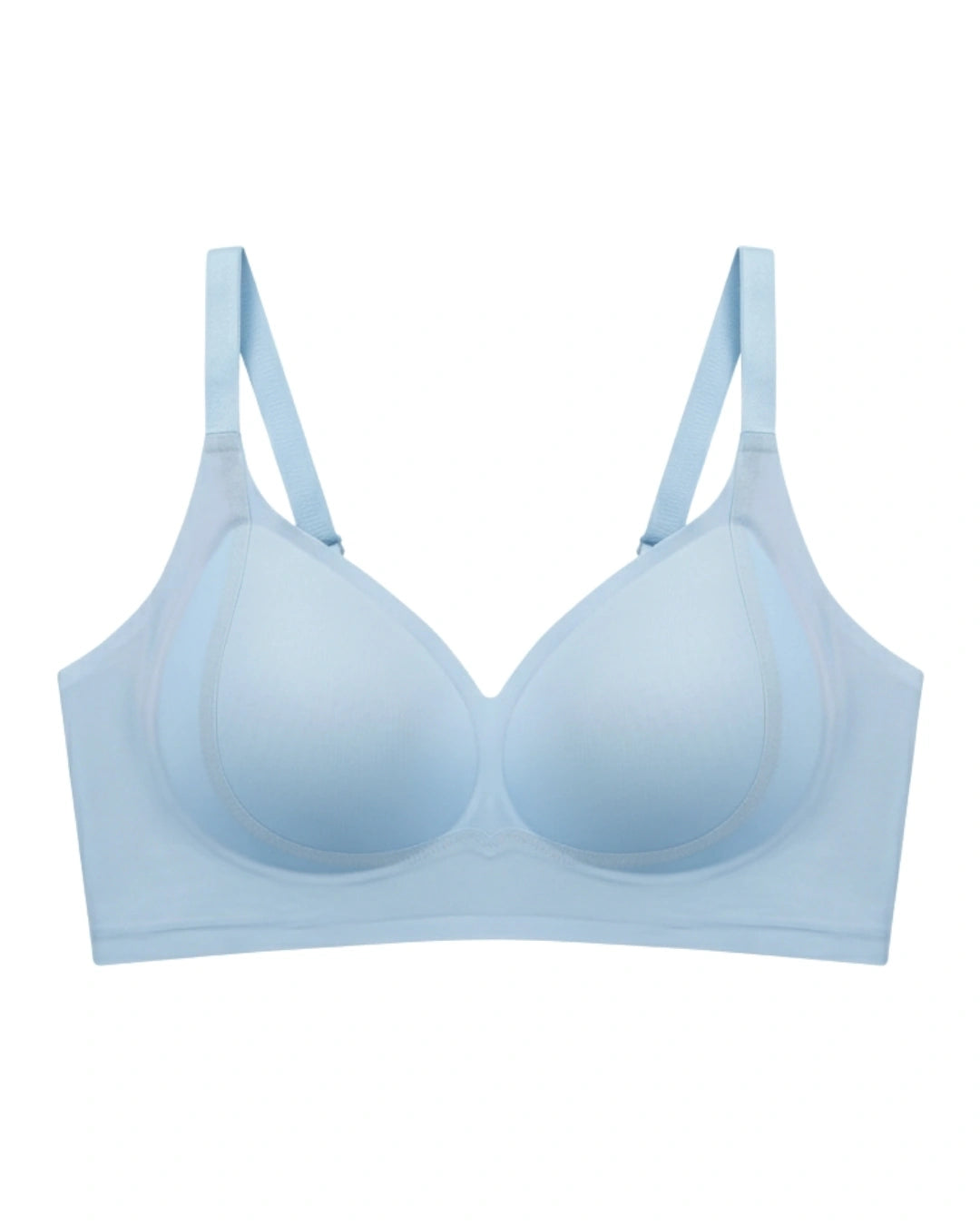 Seamless Padded Bra - Zavelle - Sky Blue